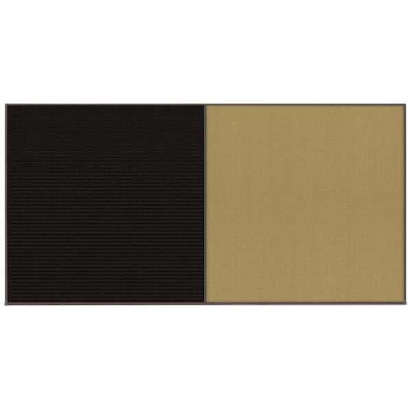 Enclosed Corkboard, 1 Door, 72"x36", 4" Fra